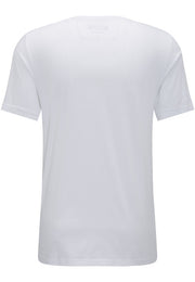 Tricou 2-Pack V-Neck alb, spate, simplu, fără imprimeu