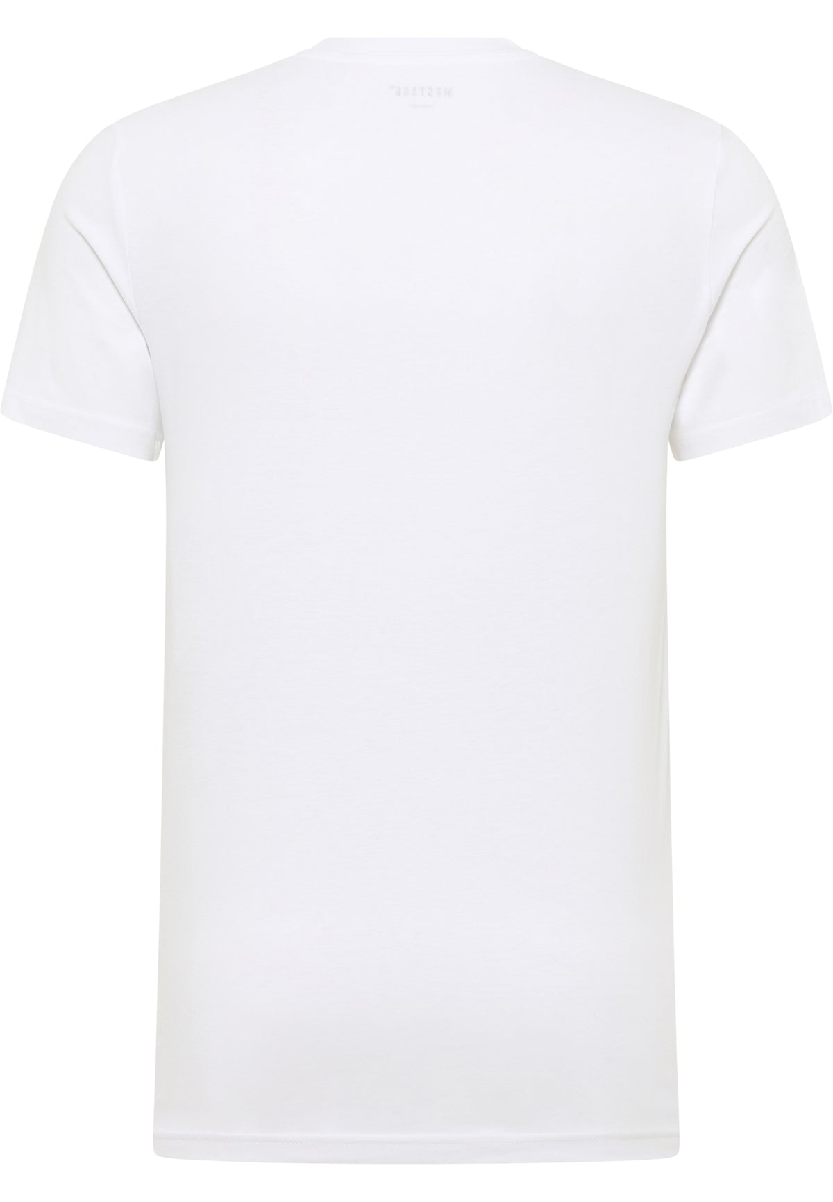 Tricou Austin alb, spate, fără imprimeu