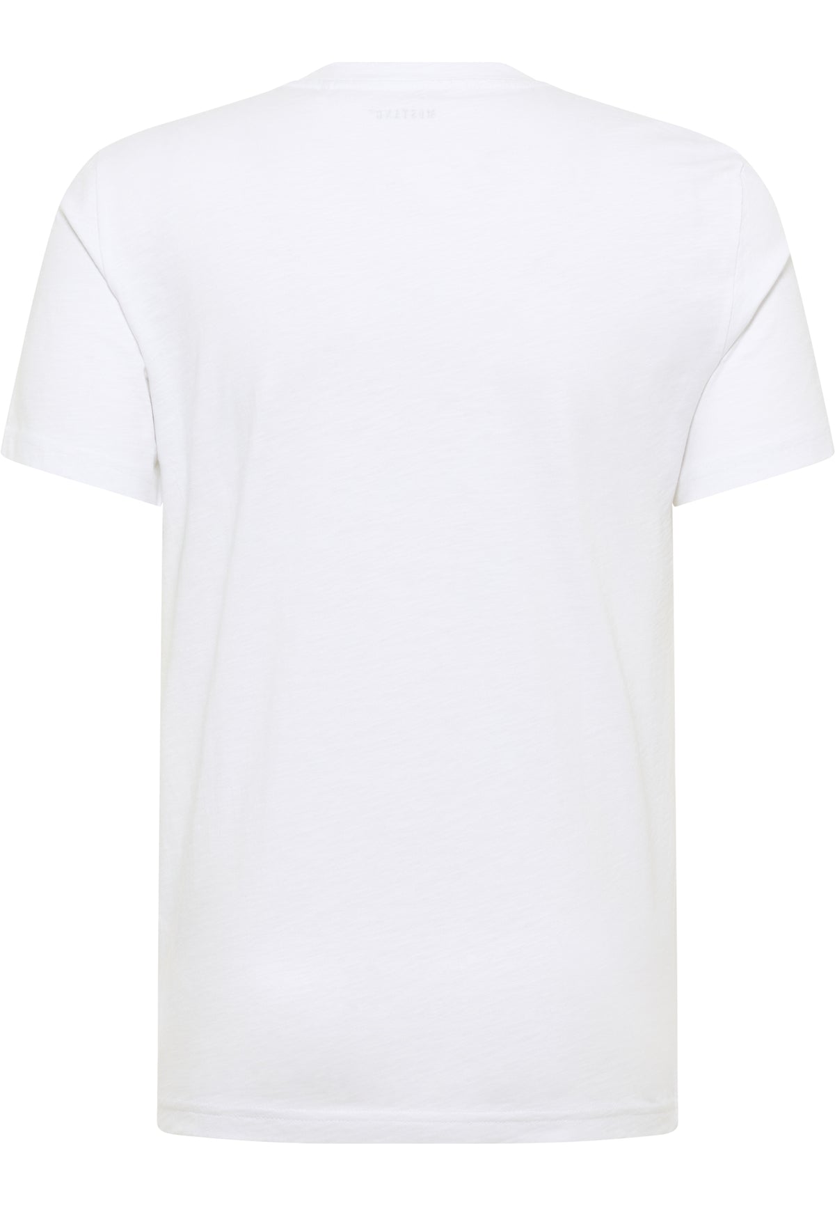 Tricou Austin alb, spate, fără imprimeu