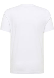 Tricou Austin alb, spate, fără imprimeu
