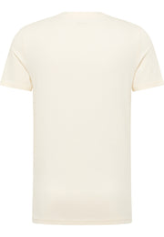 Tricou Austin alb șters, spate, fără imprimeu