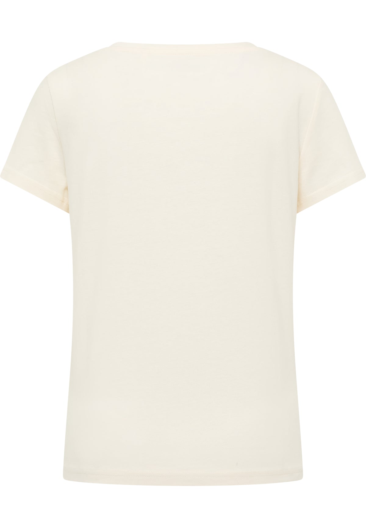 Tricou Alma alb crem, spate, tricou simplu fără imprimeu