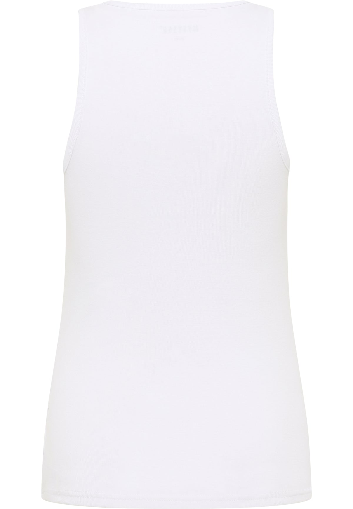 Tricou Slim Adena alb, spate, croi tip înot (racerback)