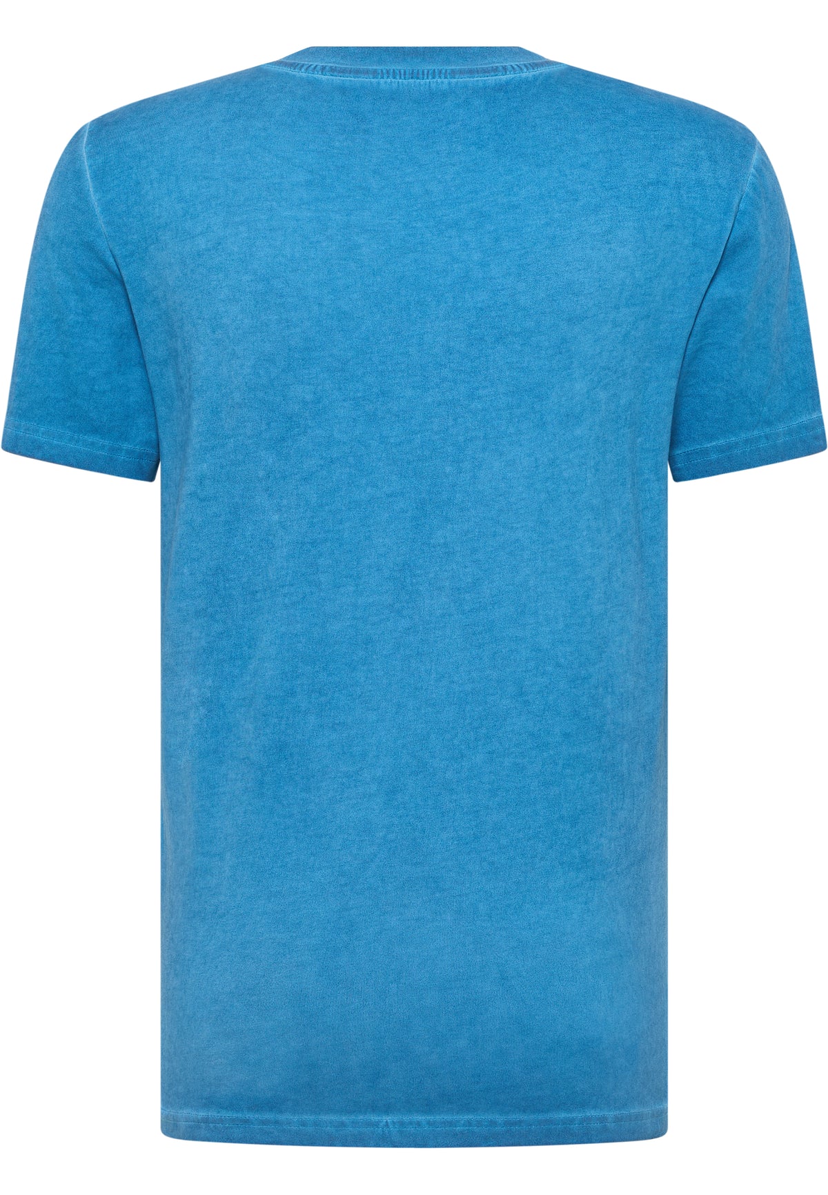 Tricou Austin albastru deschis, spate, fără imprimeu