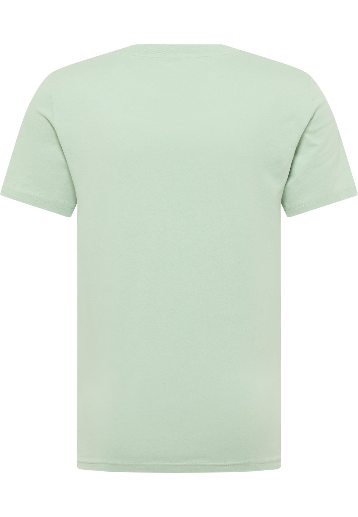 Tricou Austin verde mentă, spate, fără imprimeu