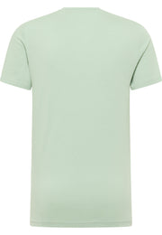 Tricou Austin verde deschis, spate, fără imprimeu