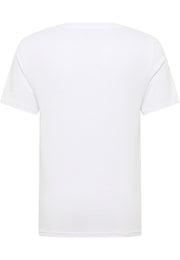 Tricou Austin alb, spate, fără imprimeu