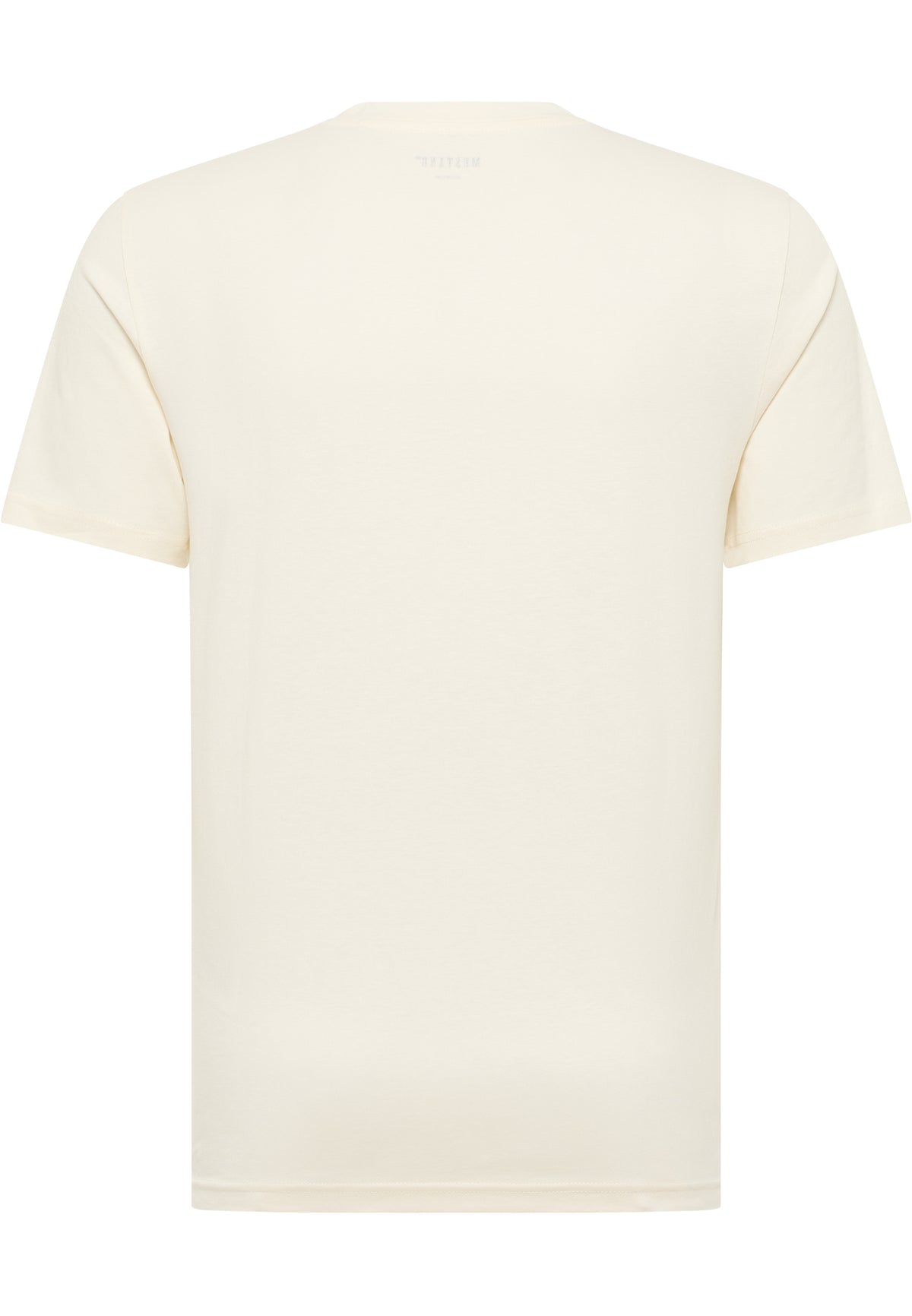 Tricou Austin alb șters, spate, fără imprimeu