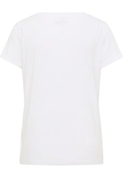 Tricou Alma alb, spate, fără imprimeu vizibil