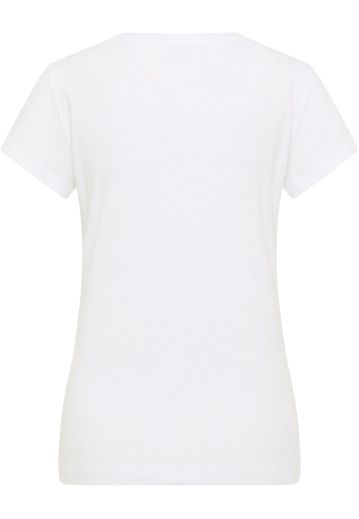 Tricou Slim Loa alb, spate, fără imprimeu