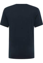 Tricou Austin albastru bleumarin, spate, fără imprimeu