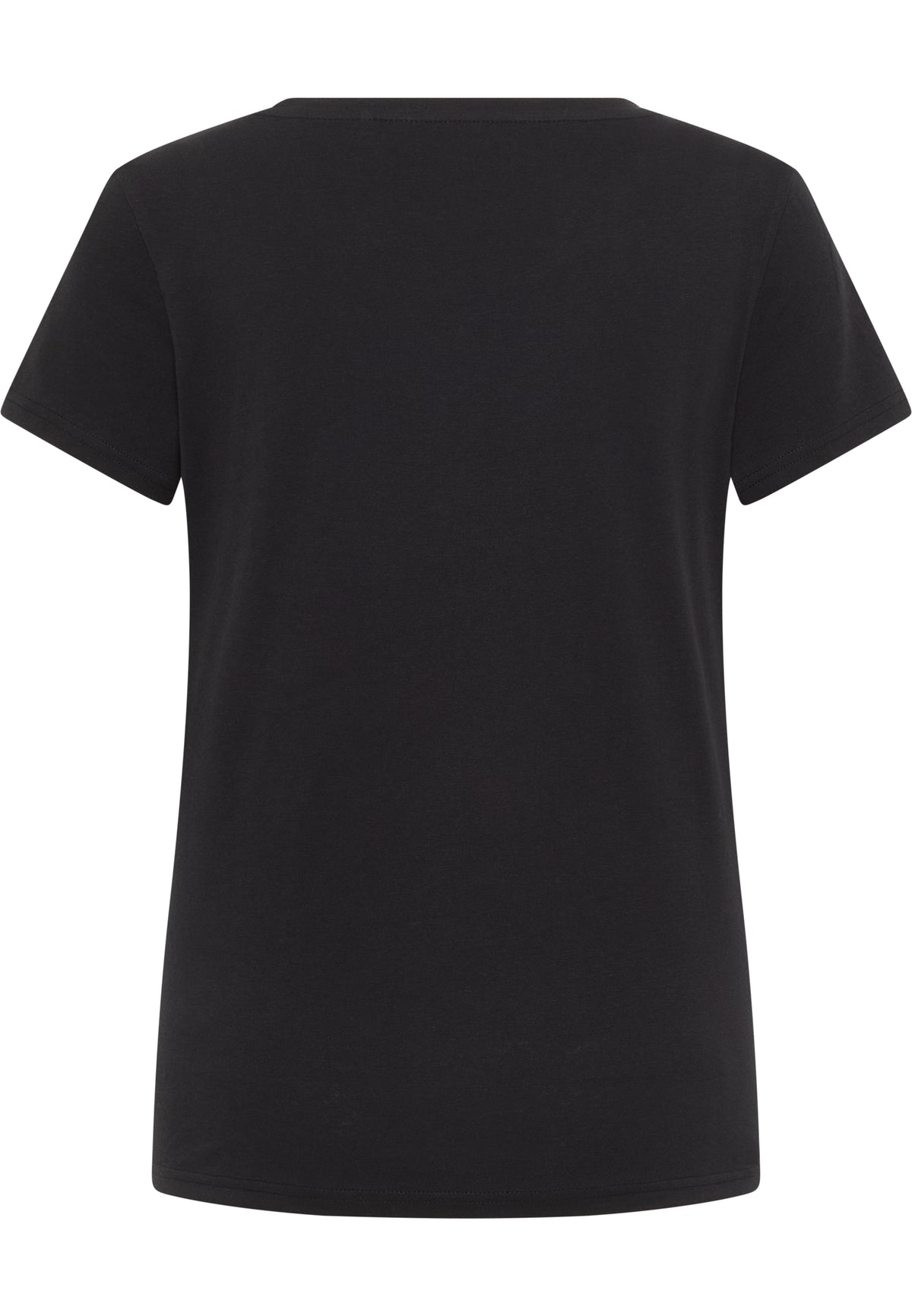 Tricou Alma negru, spate, fără imprimeu