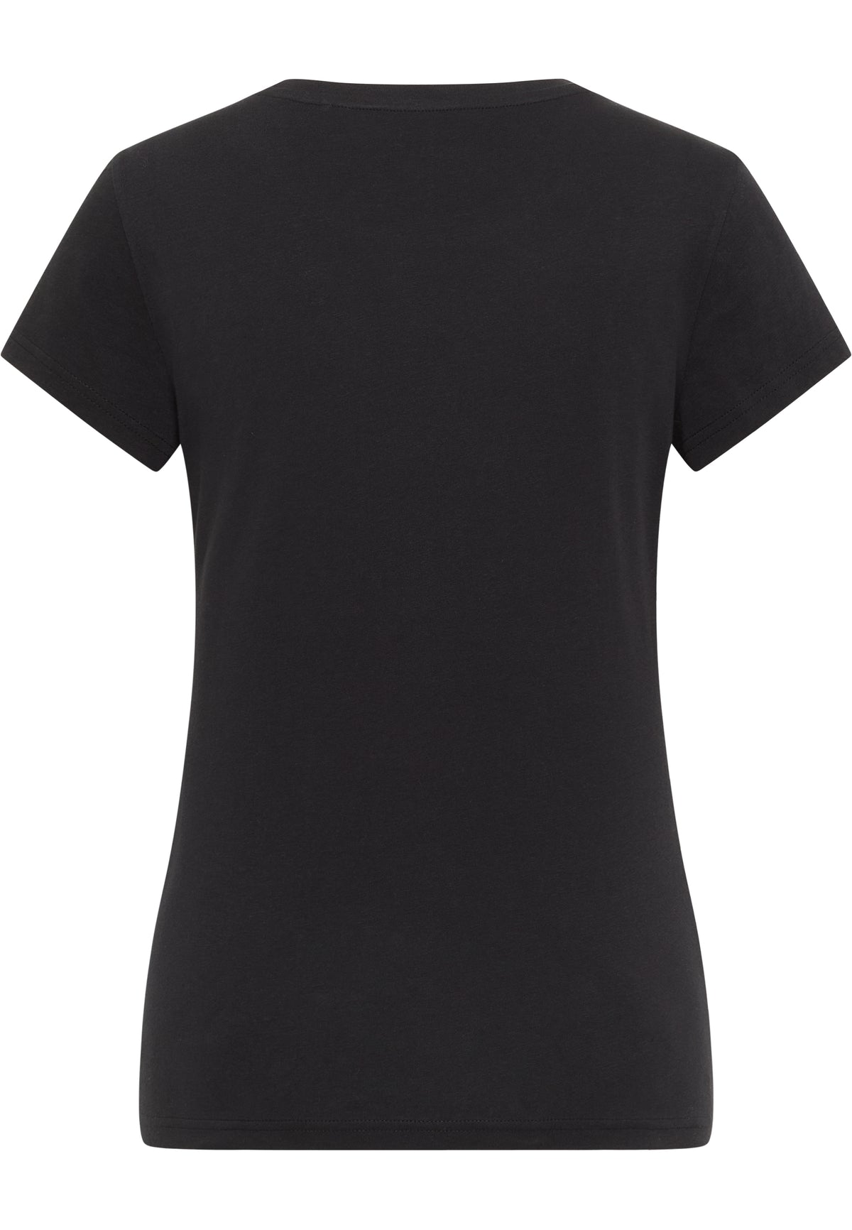 Tricou Slim Loa negru, spate, fără imprimeu