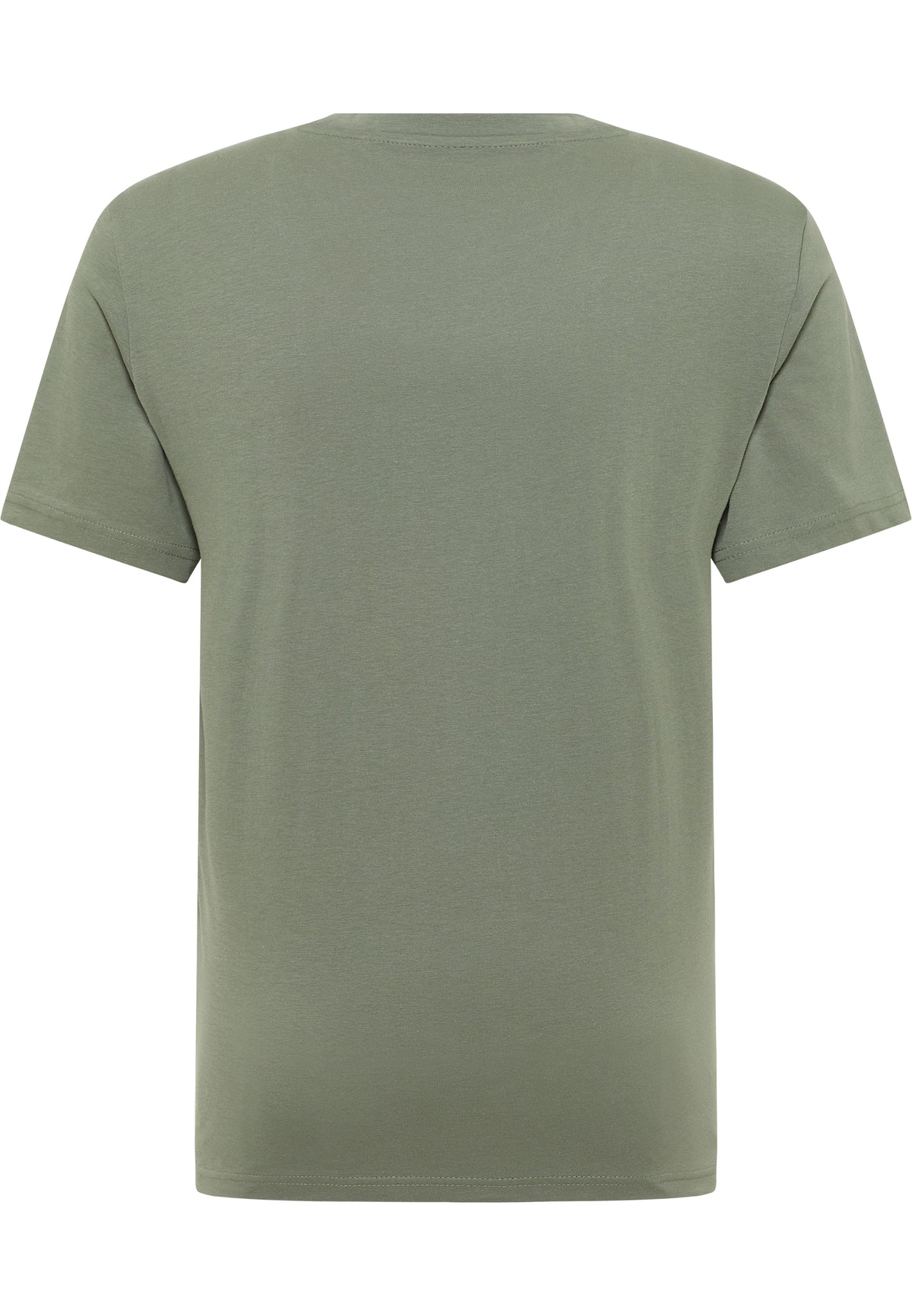 Tricou Austin verde kaki, spate, fără imprimeu