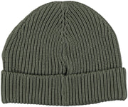 Căciulă Flagstaff verde măsliniu, spate, tricot reiat uniform, fără imprimeu vizibil