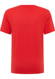 Tricou Austin roșu, spate, fără imprimeu