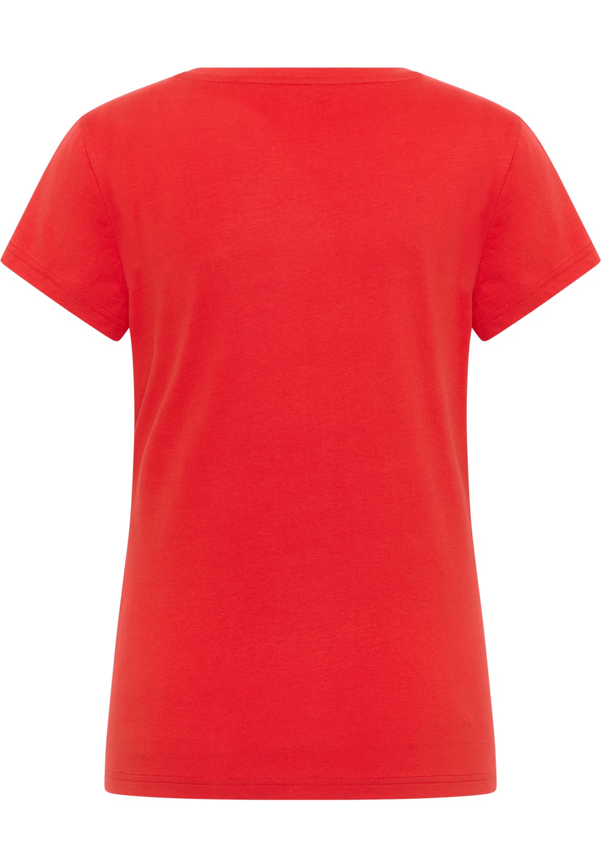 Tricou Loa roșu, spate, fără imprimeu sau alt detaliu