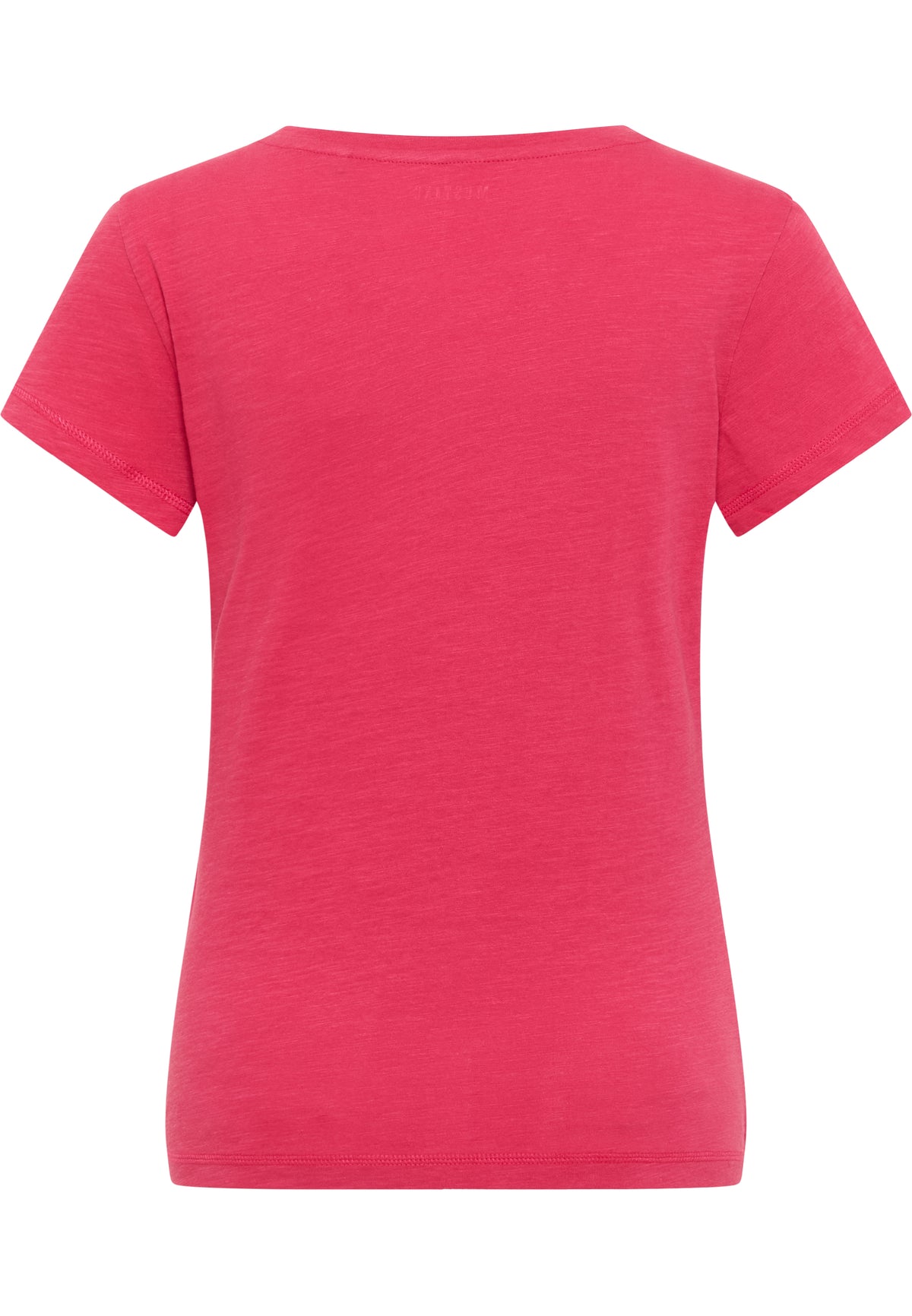 Tricou Slim Winona roz, spate, spate simplu, fără imprimeu