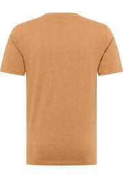 Tricou Austin bej, spate, croială simplă, fără imprimeu