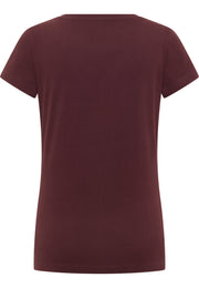 Tricou Loa bordo, spate, decolteu rotund, fără imprimeu