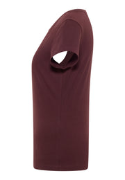 Tricou Loa bordo, lateral, croială mulată pe corp, mânecă scurtă