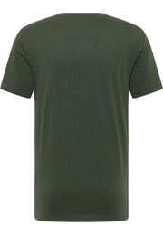 Tricou Austin verde, spate, fără imprimeu