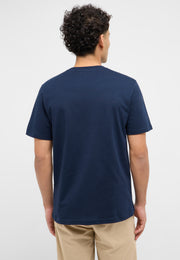 Tricou Austin albastru bleumarin, spate, fără imprimeu vizibil