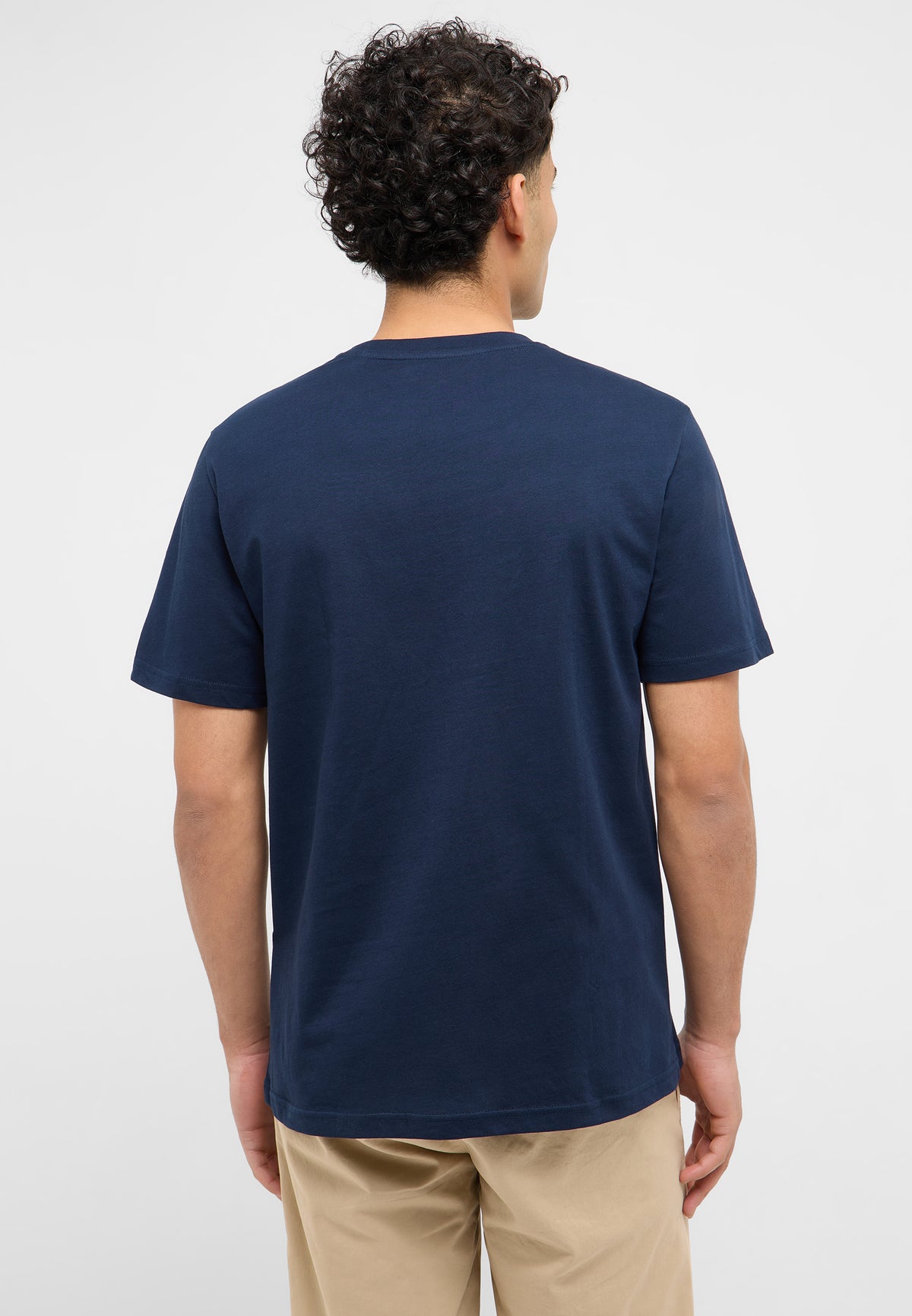 Tricou Austin albastru bleumarin, spate, fără imprimeu vizibil