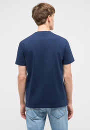 Tricou Austin albastru bleumarin, spate, fără imprimeu vizibil