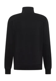 Cardigan Dillon negru, spate, fără imprimeu, croială simplă
