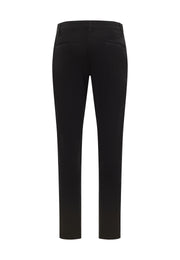 Pantaloni Brad Chino negru, spate, buzunare cu clapetă